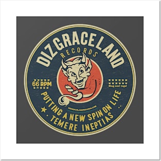 Dizgraceland Records Posters and Art